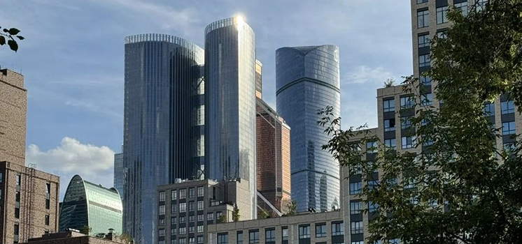 Москва Сити другой ракурс